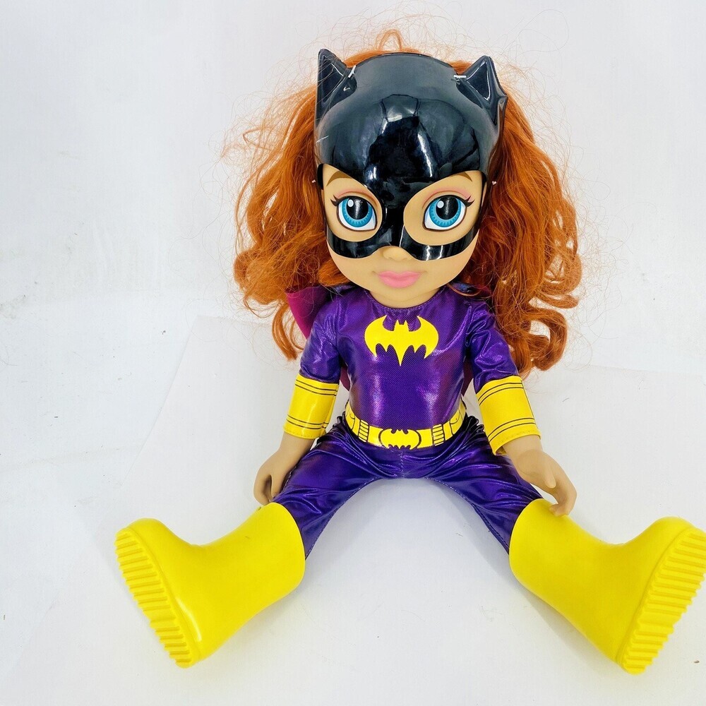 DC Super Hero Girls 15" Batgirl Toddler Doll Blue Eyes With All Clothing & Mask